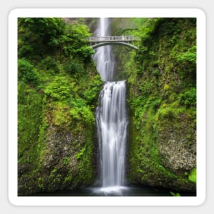 Beautiful Waterfall Meditation Gift Wild Nature Photography Sticker